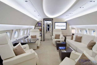 空客ACJ319公务机亮相2014年欧洲商务航空会议及展览会（EBACE）